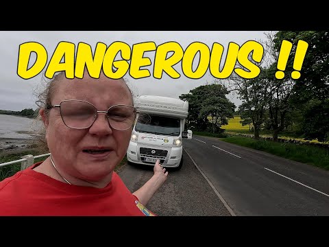 I Refuse To Park There! Too Dangerous | Bamburgh Castle