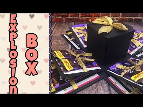 Surprice Gift Box | Chocolate Explosion Box | Birth Day Gift | #DIY Explosion | Srinithi Sivakumar |