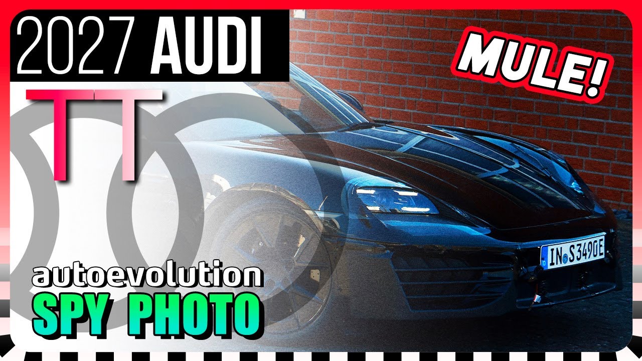 New 2027 Audi TT Identifies as a Porsche 718 Boxster EV, Sports Car
