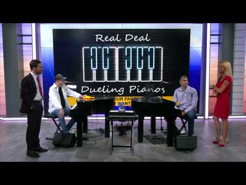 The Real Deal Dueling Pianos perform live on More in the Morning