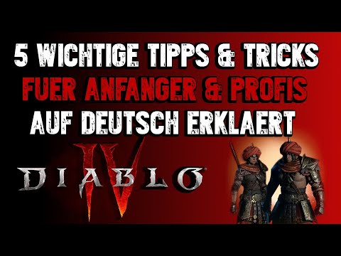 Diablo 4 - 5 Geheime Strategien für Anfänger und Profis die du nicht kennst | Tipps und Tricks D4