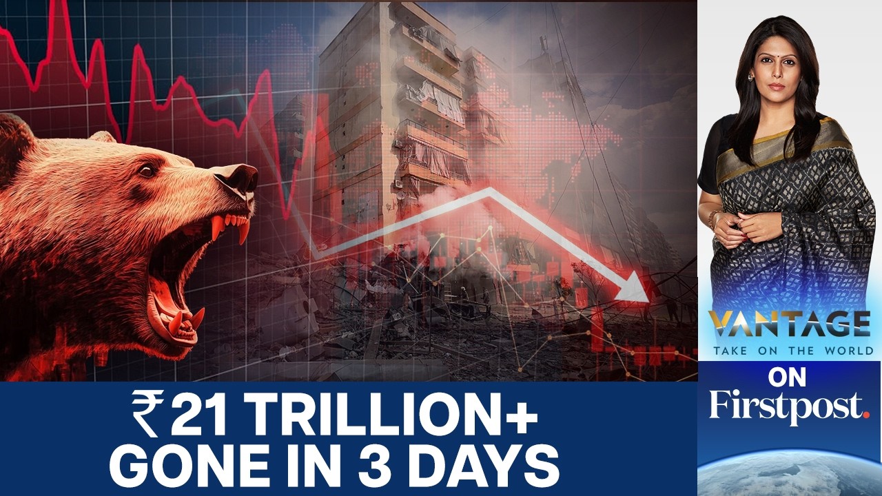Global Markets Crash: Sensex, Rupee and Gold React to War | Vantage with Palki Sharma | N18L