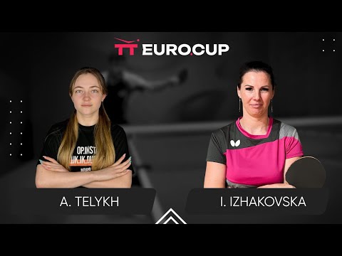 12:50 Anastasiia Telykh - Inha Izhakovska 23.10.2024 TT Euro.Cup Ukraine Star. TABLE 3