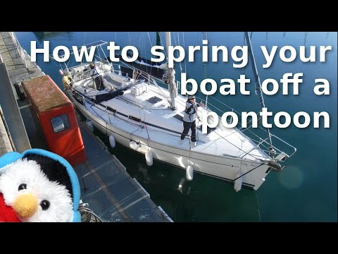 How to spring your boat off a pontoon - Bangor - Northern Ireland - Ep. 228