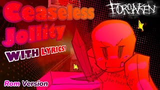 Cover art for ceaseless jotility with lyrics