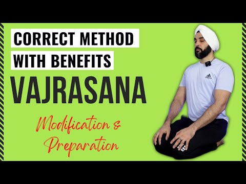 How to do Vajrasana (Thunderbolt Pose)| Benefits & Precautions of Vajrasana