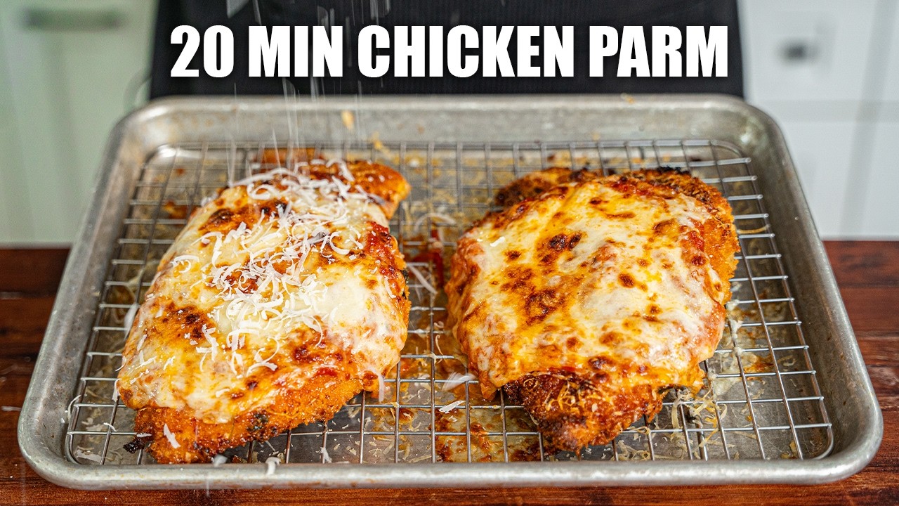 This 20 Minute Chicken Parm Is Insanely Good