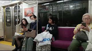 《’25.Oct.19》🚋 The train was empty on Sunday night. (Keisei Main Line) #Tokyo.