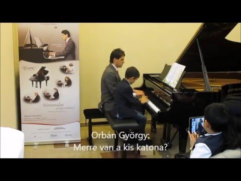 A Hangrózsa Zongoraiskola névadó koncertje - Opera Zongoraterem, 2014.11.28