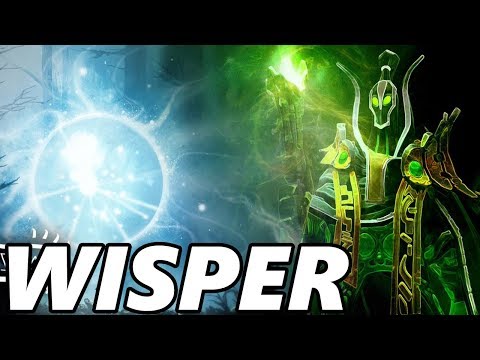 Wisper Plays Twitch #8 - DIVINE RUBICK - Io Offlane Dota 2 Gameplay 7.08