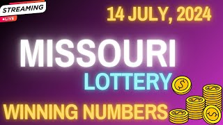 Missouri Midday Lottery Results For - 14 Jul, 2024 - Pick 3 - Pick 4 - Cash Pop - Lotto - Powerball