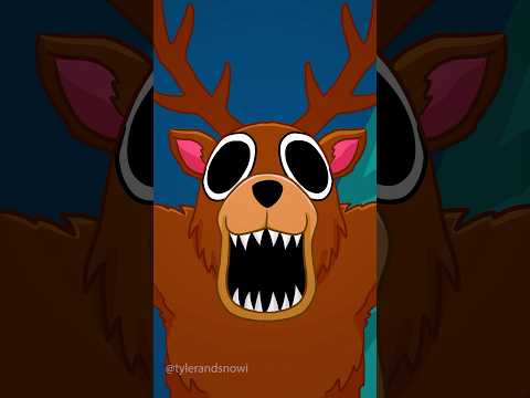 The DEER'S SECRET.. 😨🦌 99 Nights in the Forest Animation #roblox