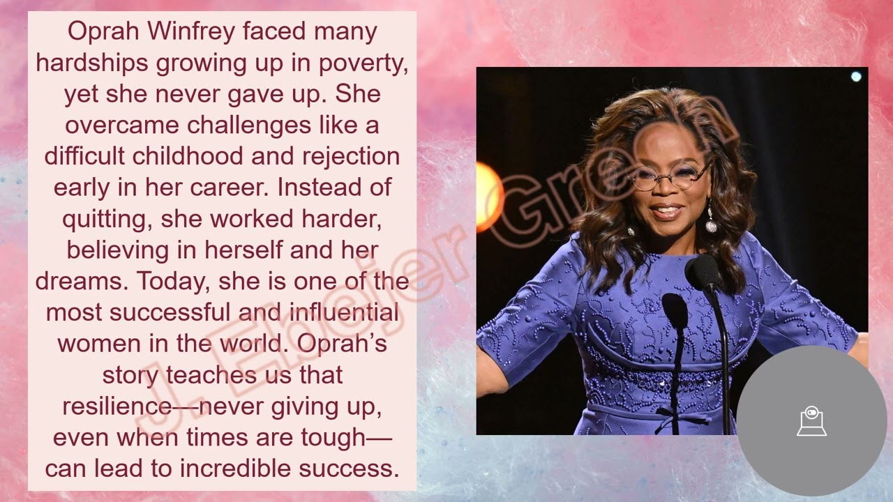 Encouragement to students to never give up on their dreams