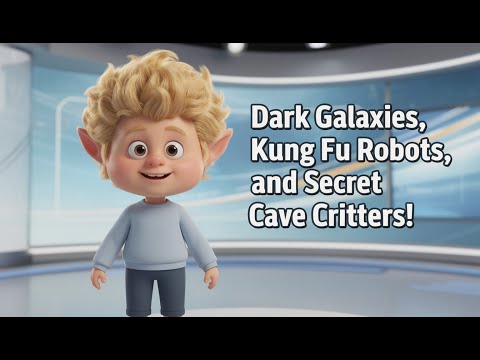 Dark Galaxies, Kung Fu Robots, and Secret Cave Critters!