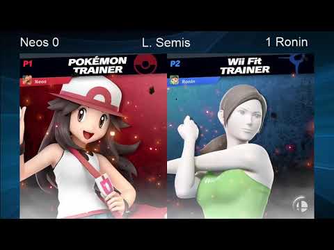 CWA Wifi Weekly 21 - Neos (Pokemon Trainer) vs Ronin (Wii Fit Trainer) Losers Semifinals
