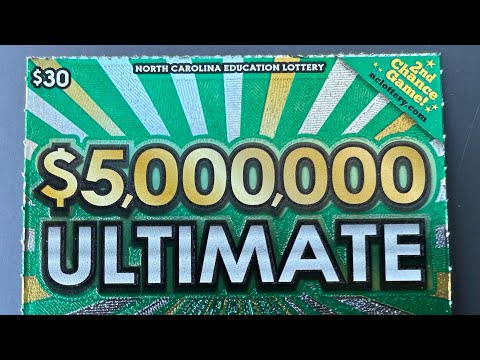 Black box special ◾️ $5,000,000 Ultimate 💰 North Carolina lottery ticket