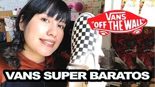 TENIS VANS SLIP-ON PLATFORM CHECKERBOARD