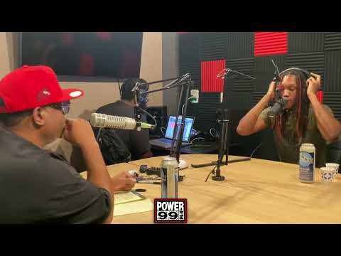 REK BANGA KICKS A FREESTYLE ON POWER99 COMEUPSHOW W/ @DjCosmickev