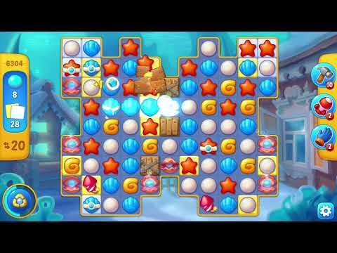 [FISHDOM Walkthrough] Level 6304 (Qua màn - Fishdom)