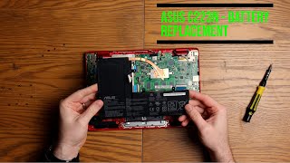 Dead Battery find how to replace it - Asus ChromeBook C223N - Battery Replacement