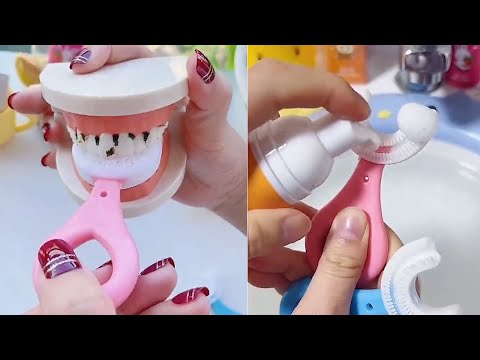 Plastic 2-6 years u shape tooth brush for kids, for cleaning...