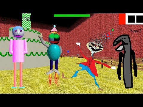 Insager's Basics The Party (Alpha 1)- Baldi's Basics Birthday Bash Mod