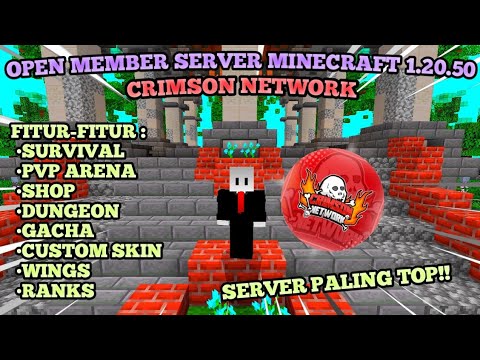 INSANE MCPE SERVER TOUR - JOIN NOW 🚀