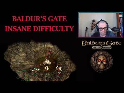 Baldur's Gate on INSANE Ep. 12 - Help Aldeth, Clear Spider Nest and Wyvern Cave