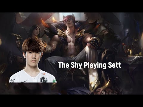 The shy stream playing sett(세트) 2020/01/19