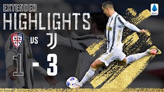ملخص مباراة : كالياري 1 × 3 يوفنتوس ( الجولة 27 للدوري الإيطالي )