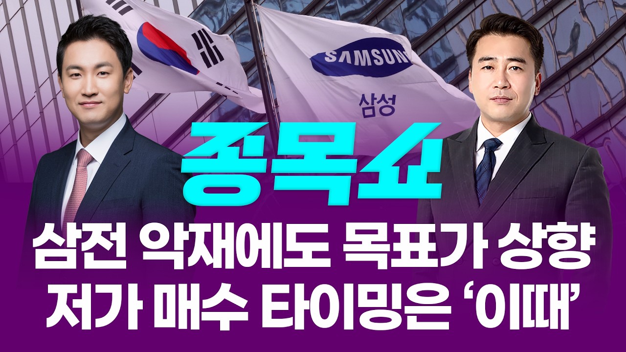 삼전 악재에도 목표가 상향...저가 매수 타이밍은 '이때'ㅣ 종목쇼 ㅣ260520