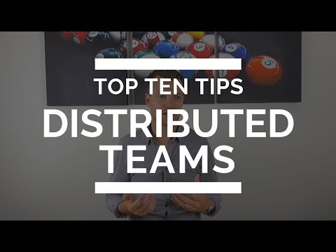 How to Work  With Distributed Teams