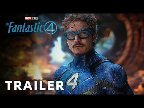 The Fantastic Four (2025) - First Trailer | Pedro Pascal, Vanessa Kirby