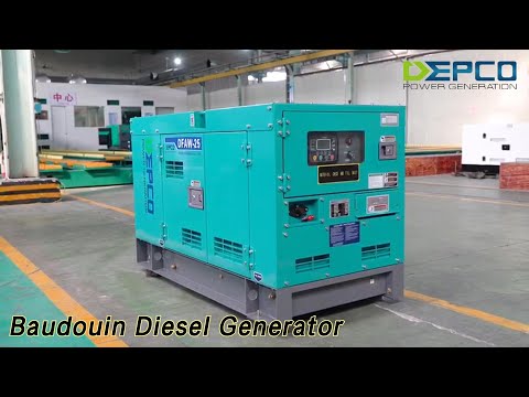 120kw 150kva Baudouin Diesel Generator 60Hz 1800rpm High Efficiency