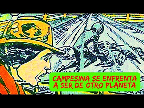 A peasant woman confronted an alien | Valentina Case | 1967 - Bolivia