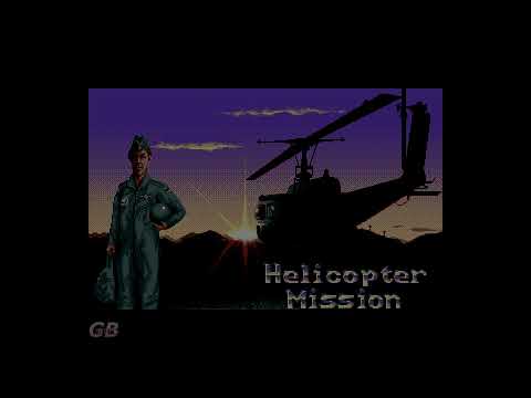 Amiga QL | Helicopter Mission (1994) German Bundeswehr (Army) Pilot Training Advert game