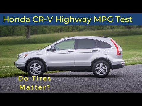 Thumbnail for 2010 Honda CR-V EX Highway Fuel Economy.  Do Tires Matter? by Car