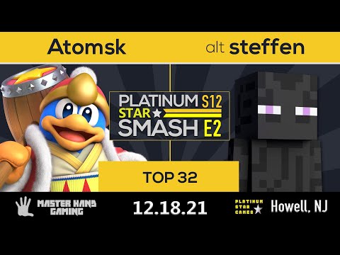 PSS S12:E2 - Atomsk (King Dedede) vs alt | steffen (Steve) - Top 32