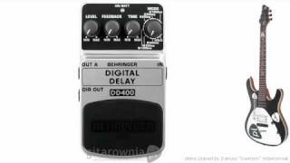 Video thumbnail for BEHRINGER DD400 DIGITAL DELAY - Demo, Soundcheck by Darek Wawrzyniak (Darius Wave)