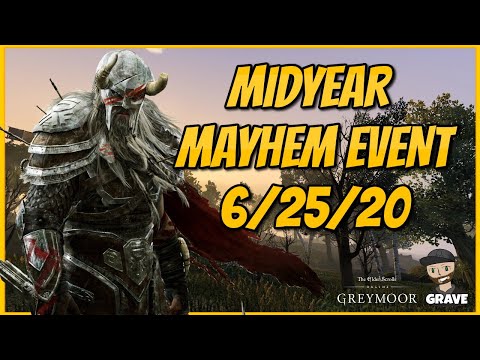 👑 MIDYEAR MAYHEM EVENT Starting Soon! | Elder Scrolls Online PS4