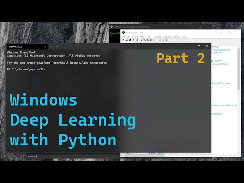 Windows Deep Learning Python Part 2 Anaconda Python