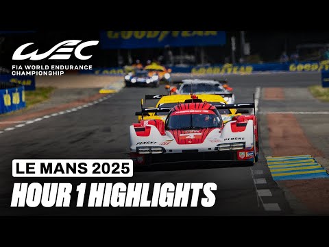 First Hour Highlights | 24 Hours of Le Mans 2025 | FIA WEC