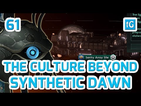 STELLARIS 4K Synthetic Dawn Rogue Servitors THE CULTURE BEYOND Sentry Array Start :) #61 RP Gameplay