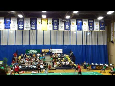 Badminton Exhibition Game @ Humber College Aug. 16, 2011