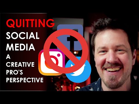 QUITTING SOCIAL MEDIA  - A Creative Professional's Perspective