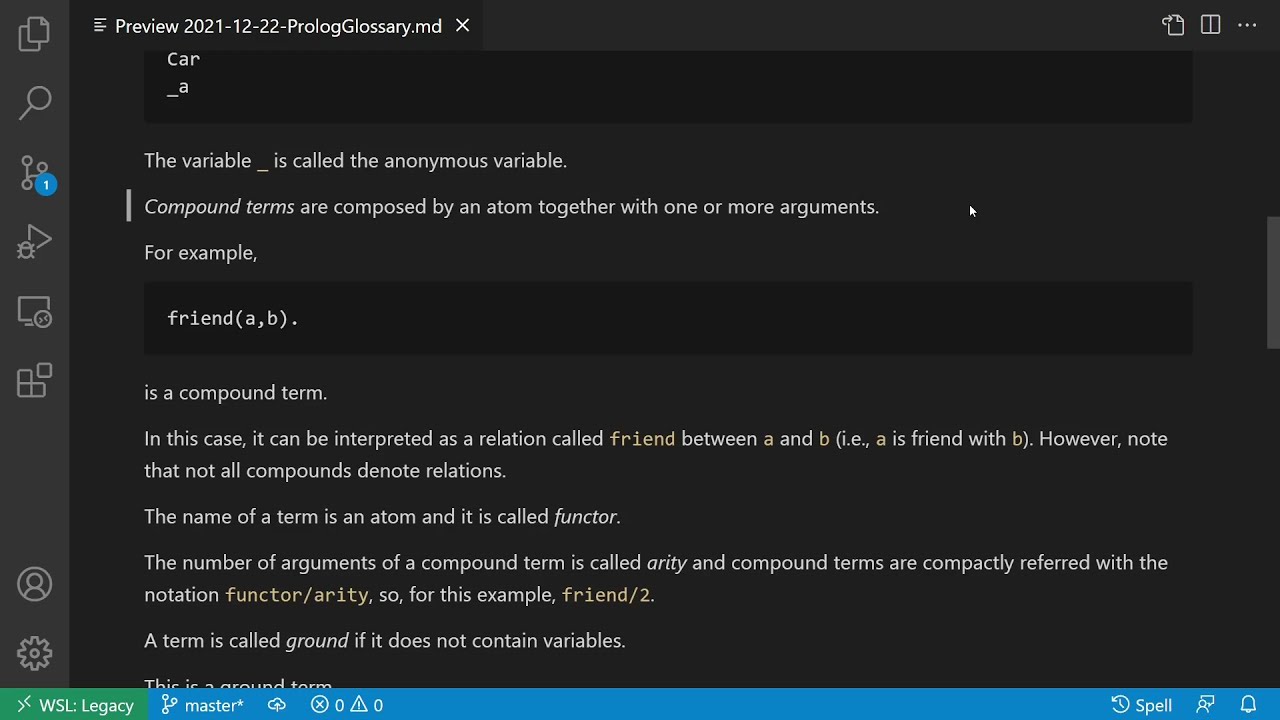 Prolog Basic Terminology - Prolog Basics #01
