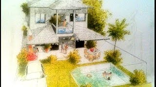 preview picture of video 'Vende-se casa com 4 quartos (suítes), salão e jardim com piscina em Vargem Grande - RJ'