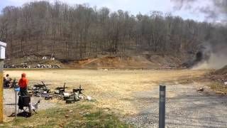 preview picture of video 'Knob Creek Machine Gun Shoot in West Point KY April 13 2014 Day Shoot'