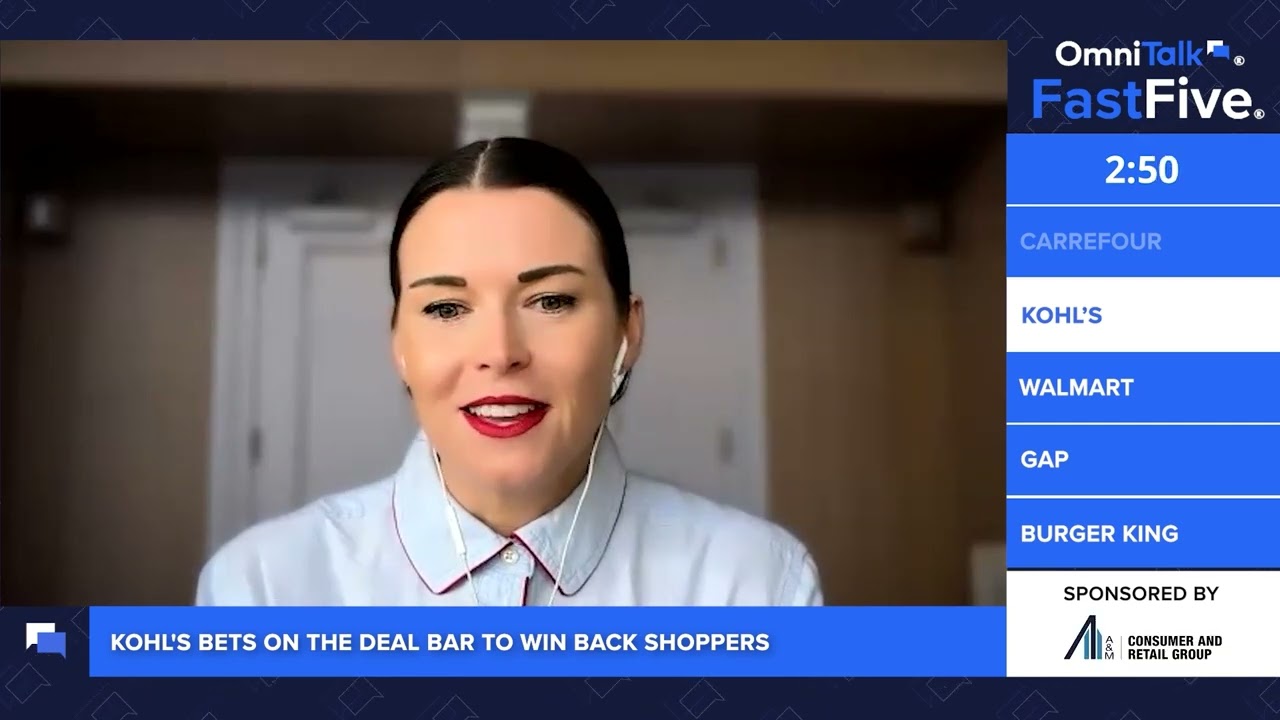 Kohl's Bets On The Deal Bar To Win Back Shoppers | Fast Five Shorts