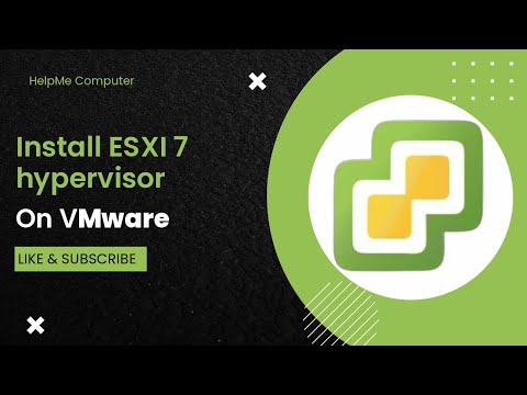 2-How to Install VMware vSphere Hypervisor ESXi 7.0 on VMware Workstation 15